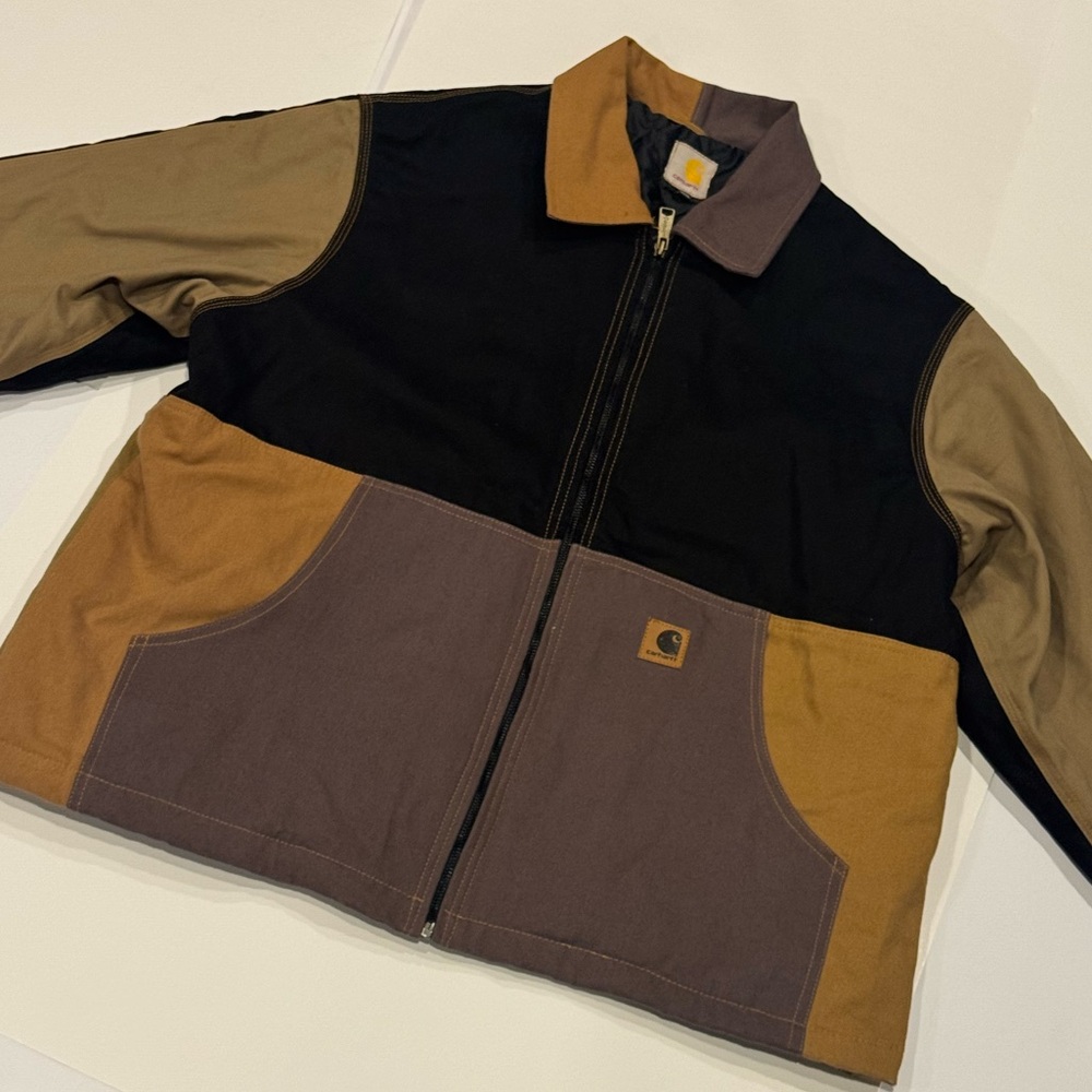 Reworked Carhartt Colorblock patches Work Jacket